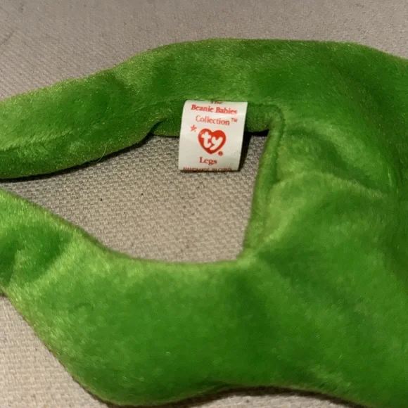 TAG ERROR - ‘93 - Ty - Legs the Frog Beanie Baby - Picture 4 of 5